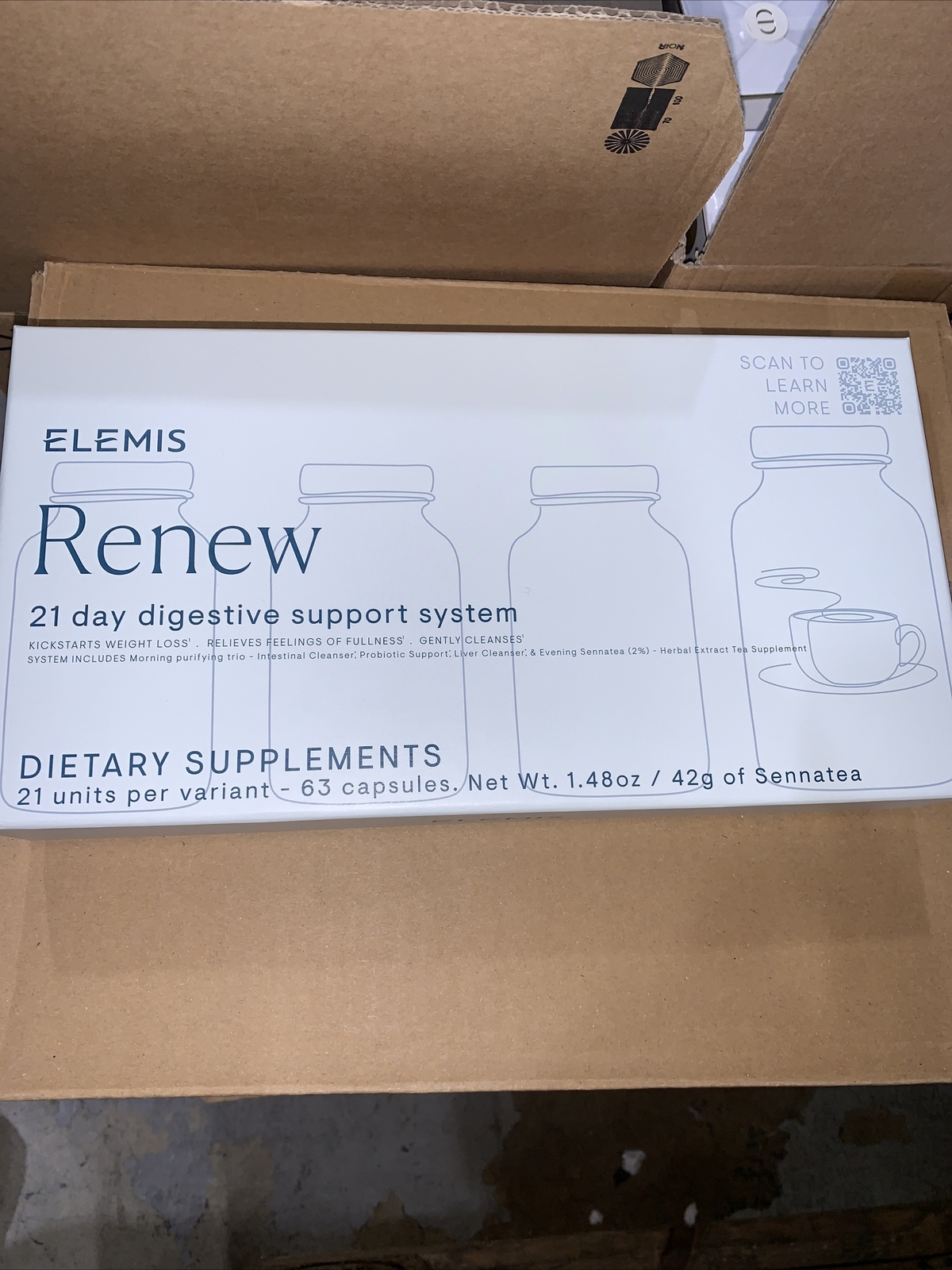 Elemis Renew 21 day digestive support system 63 capsules NEW PRODUCT EXP:02/2025