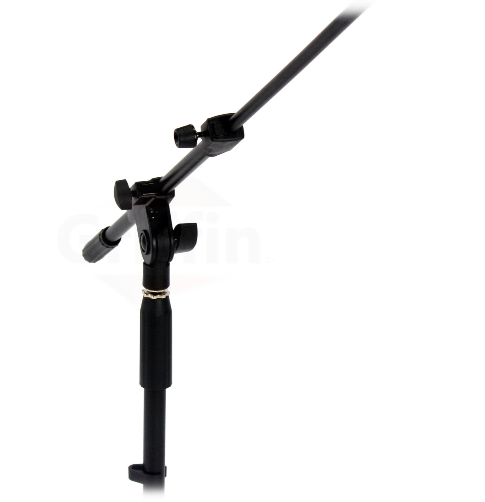 GRIFFIN Short Microphone Boom Stand | Small Low Mic Holder Guitar Amp Mount Drum