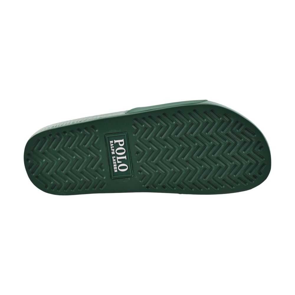 Polo Ralph Lauren Signature Pony Men's Slides Green/White 809P07314-002