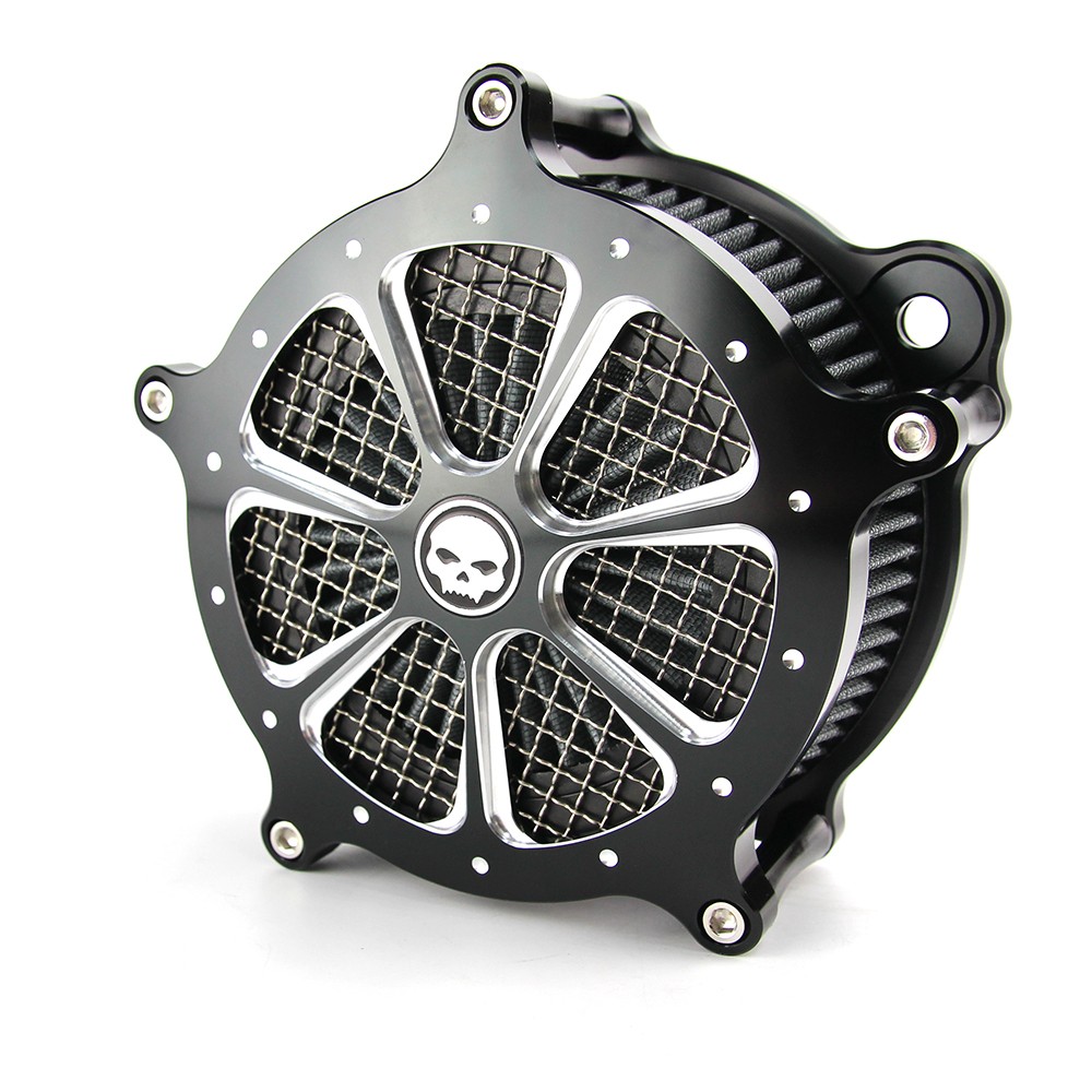 Air Cleaner Intake Filter For Harley Touring Electra Glide Softail 93-07