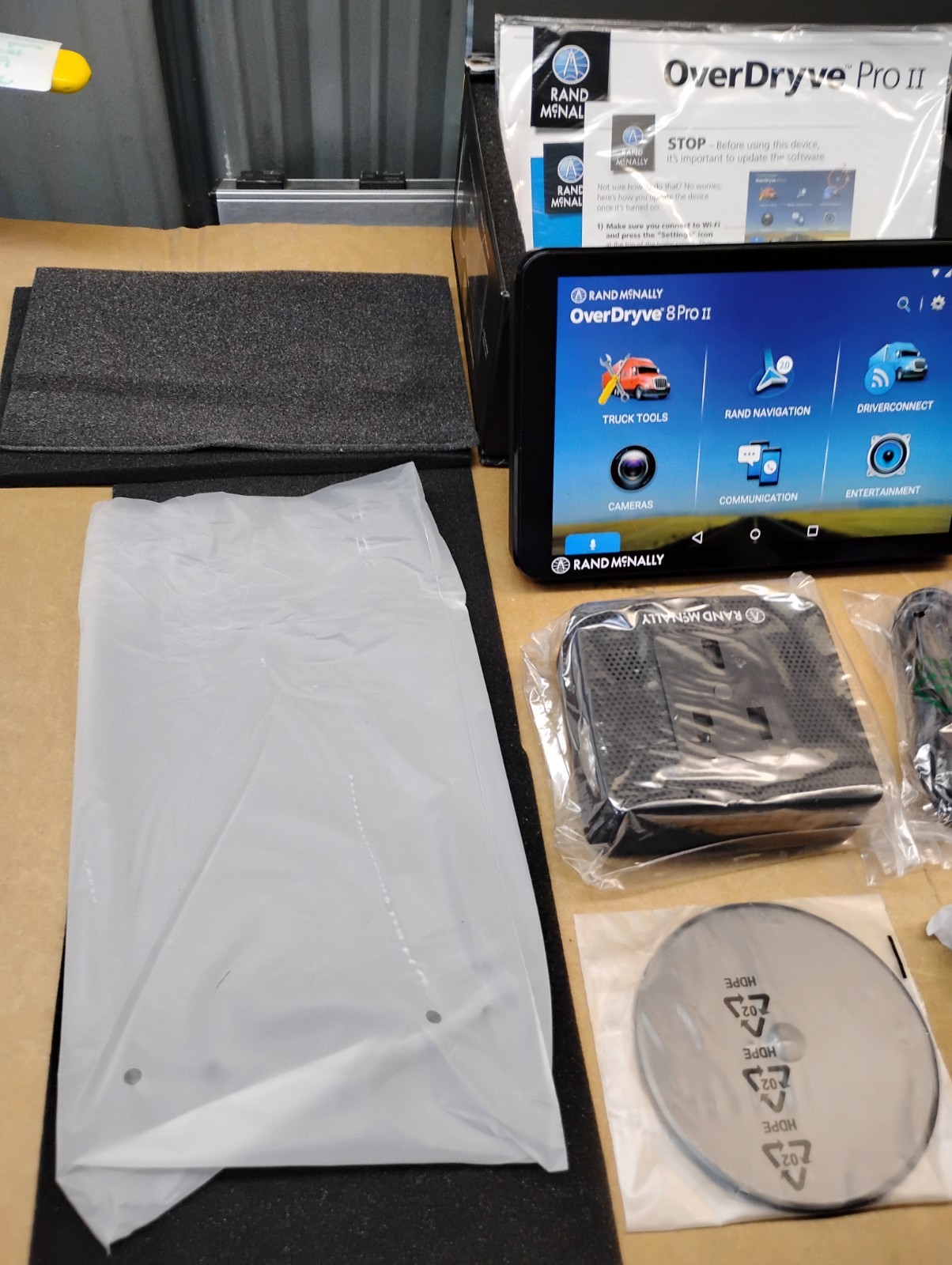 RAND MCNALLY OD8 PRO II OVERDRYVE 8 PRO 2 LM TRUCK GPS