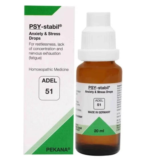 ADEL 51 Psy-Stabil Drop (20ml) Homeopathic Drop Buy 2 Get 1 Free - Free Ship