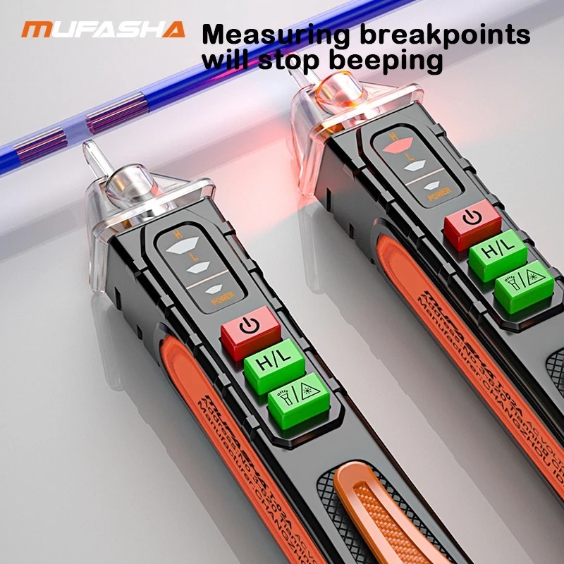 Non‑Contact Voltage Tester Pen AC 12‑1000V Smart Breakpoint Finder Detector