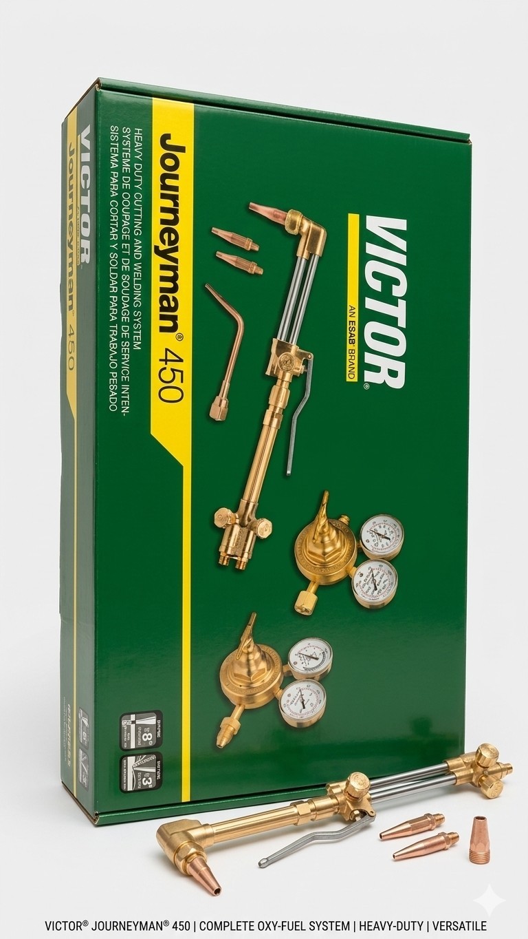 Victor Journeyman 450 Oxy-Fuel Gas Welding & Cutting Kit