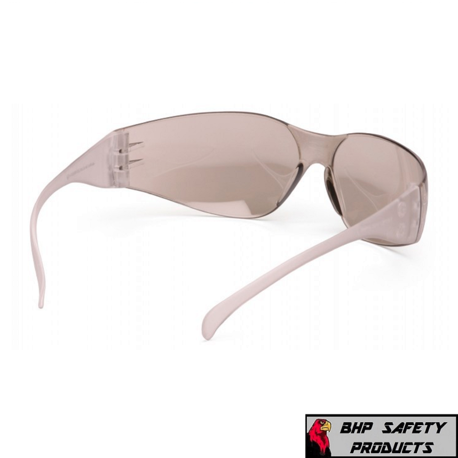 PYRAMEX INTRUDER SAFETY GLASSES I/O MIRROR LENS INDOOR/OUTDOOR S4180S (12 PAIR)