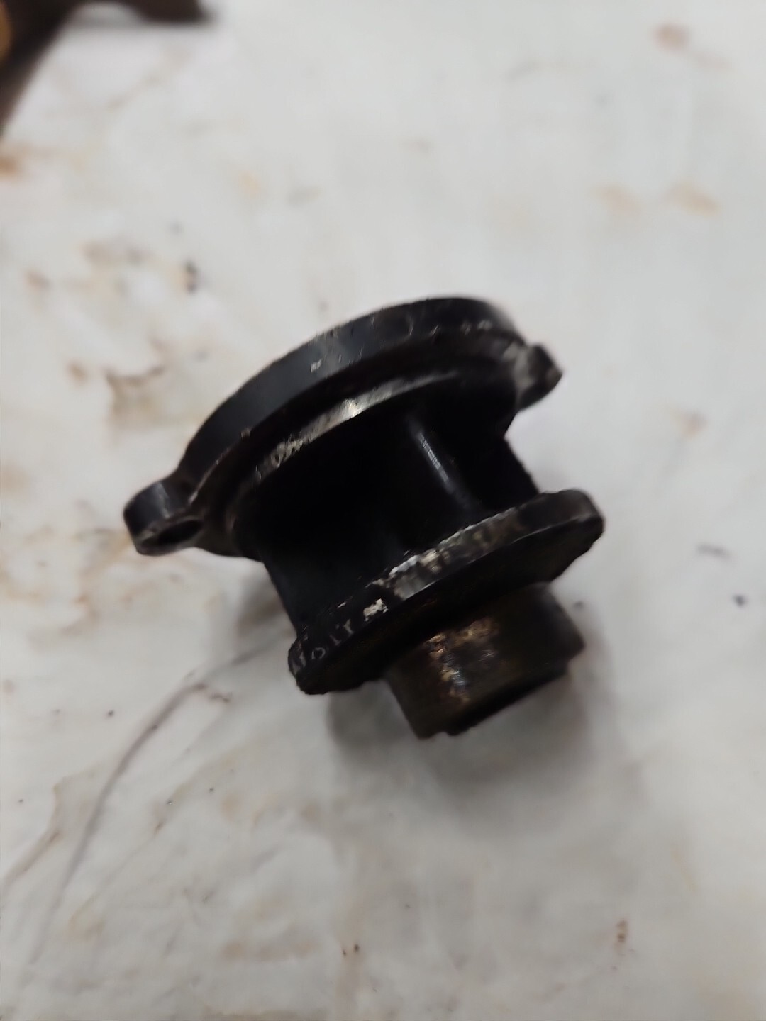 82 Yamaha YZ250 YZ 250 OEM Cylinder Exhaust Power Valve Cap Side Cover