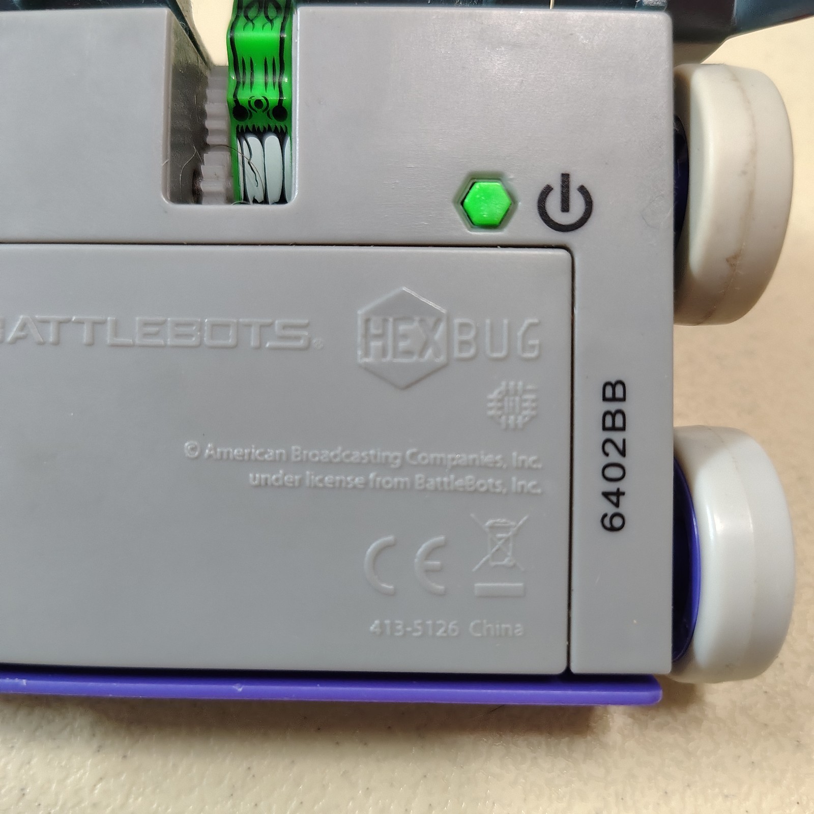 Tested Works!! HEXBUG BattleBots Single - Witch Doctor Battle Bot with Remote