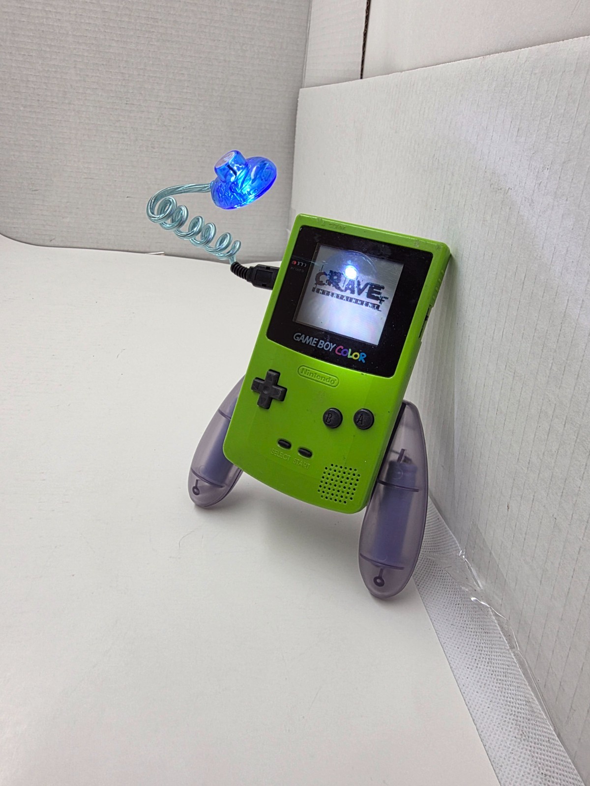 NEW Super Bright LED Worm/Snake Light for Game Boy Color No Batteries Required B