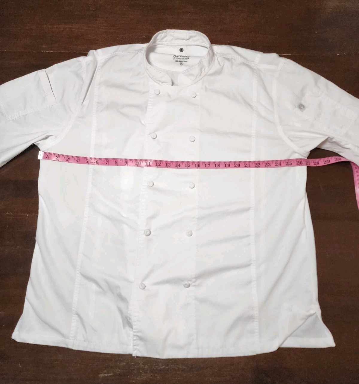 Chef Works Cool Vent Chef Coat White 2XL Unisex Used