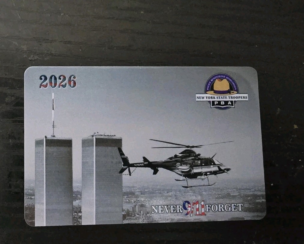 New York State Trooper Card Twenty Twenty Six. Not PBA. Genuine Mint...
