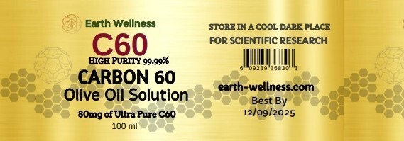 C60 Olive Oil 100ml Fullerene Carbon 60 High Purity 99.9% FAST SHIPPING