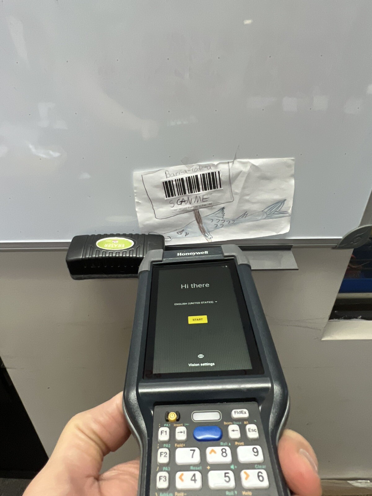 Honeywell CK65 Handheld Android Mobile Computer Barcode Scanner CK65-L0N-BMC210F