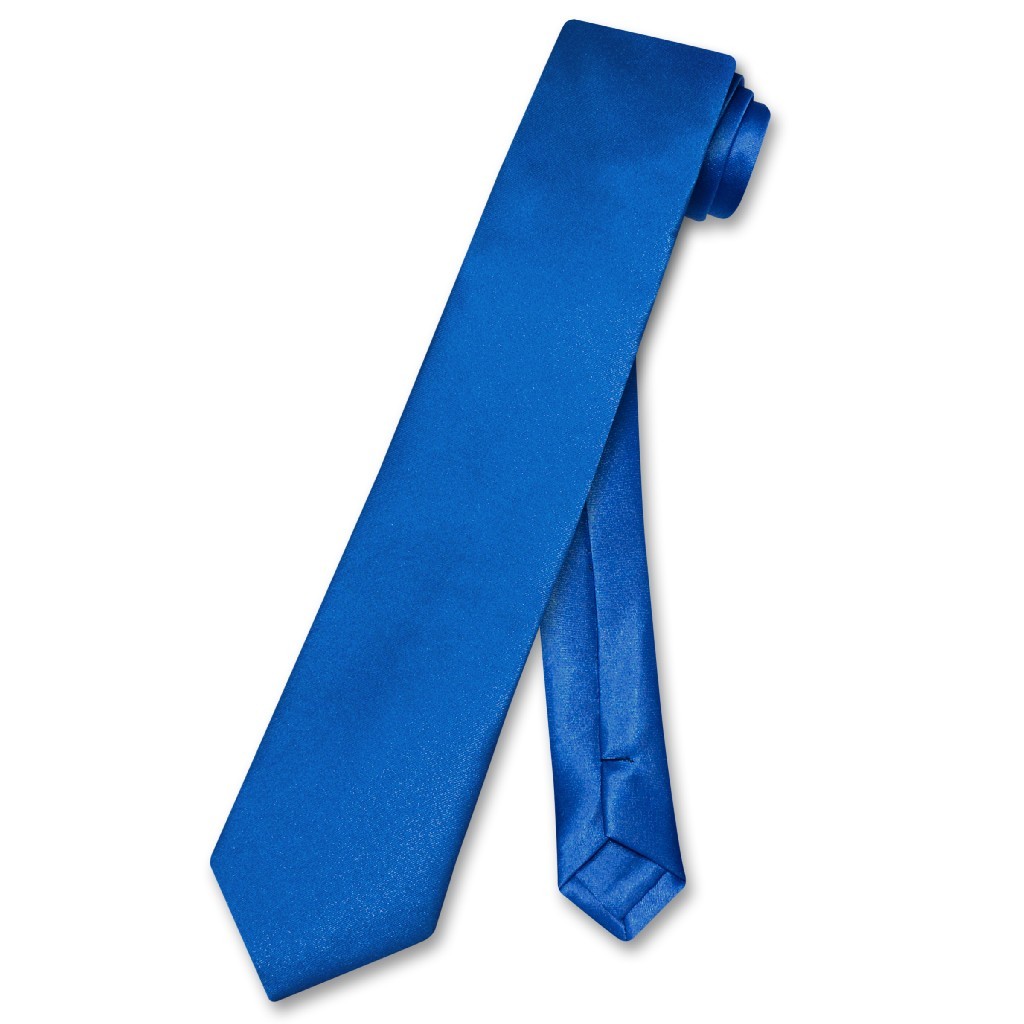 Biagio Boys NeckTie Solid ROYAL BLUE Color Youth Neck Tie