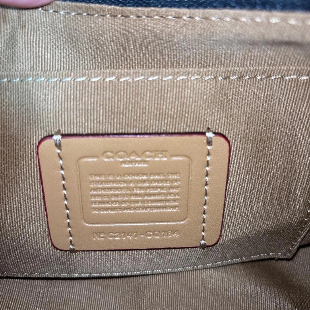 COACH CQ184 Ashton Baguette Signature Denim Handbag Shoulder Bag Women BRAND NEW