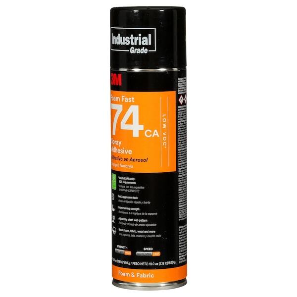 3M 74Ca Epoxy Adhesive, Foam Fast 74Ca Series, Gray, 19 Oz, Tube