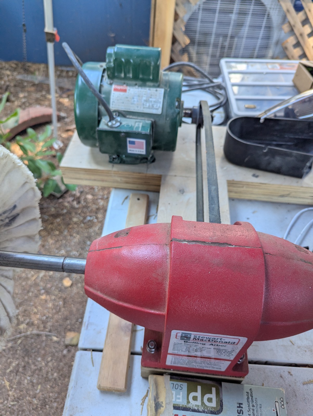 Stewart MacDonald Guitar Buffing Arbor Pre Owned