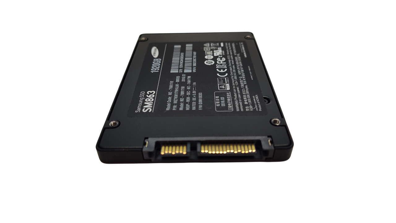 Samsung SM863 MZ-7KM1T90 1.92TB 2.5" SATA Solid State Drive SSD