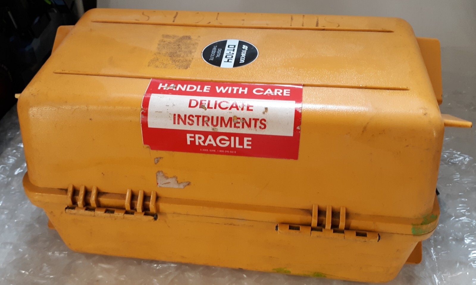 Topcon DT-104 Digital Theodolite w/ Case