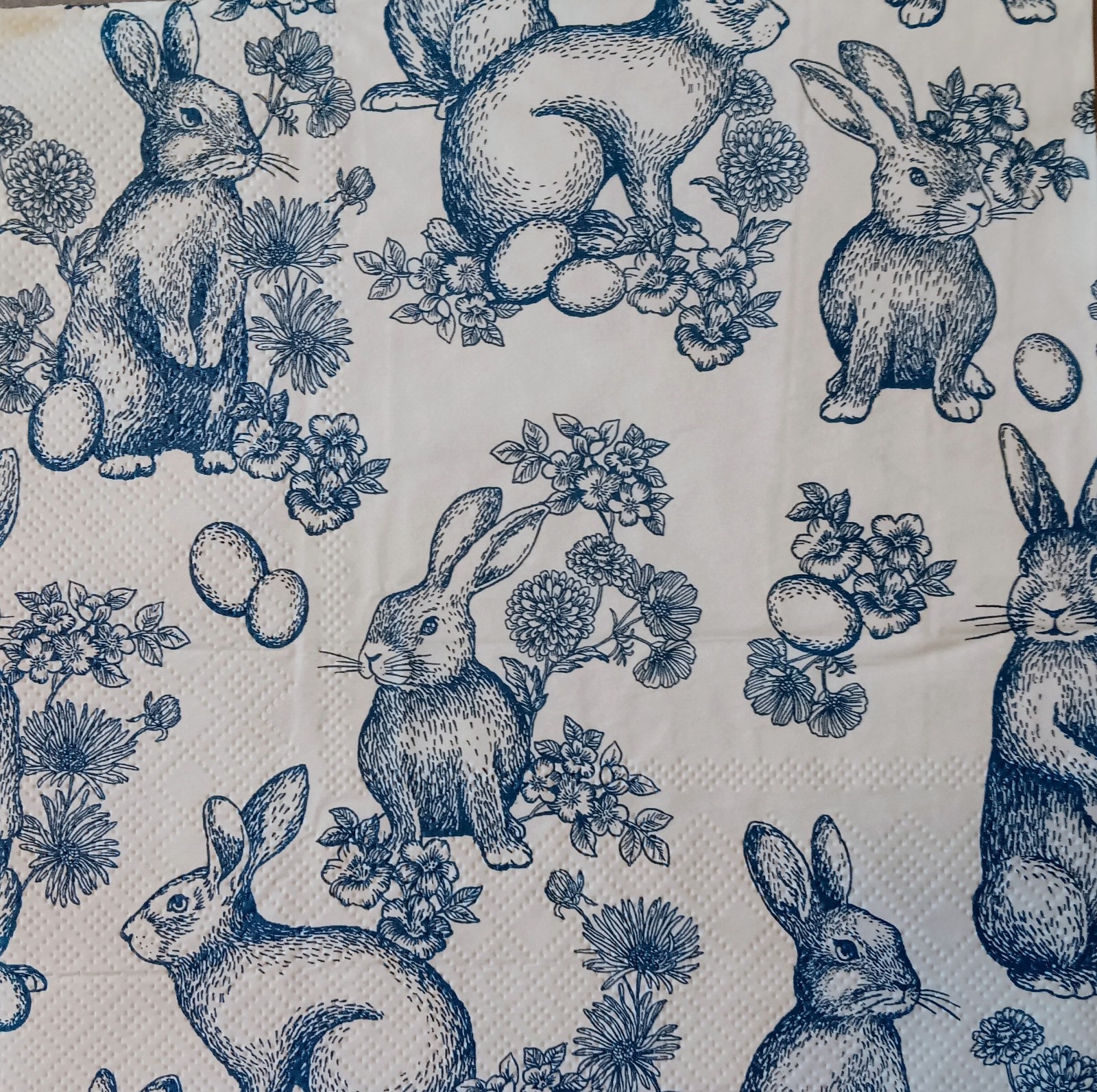 2 Individual  Easter 🐣 Luncheon Napkins