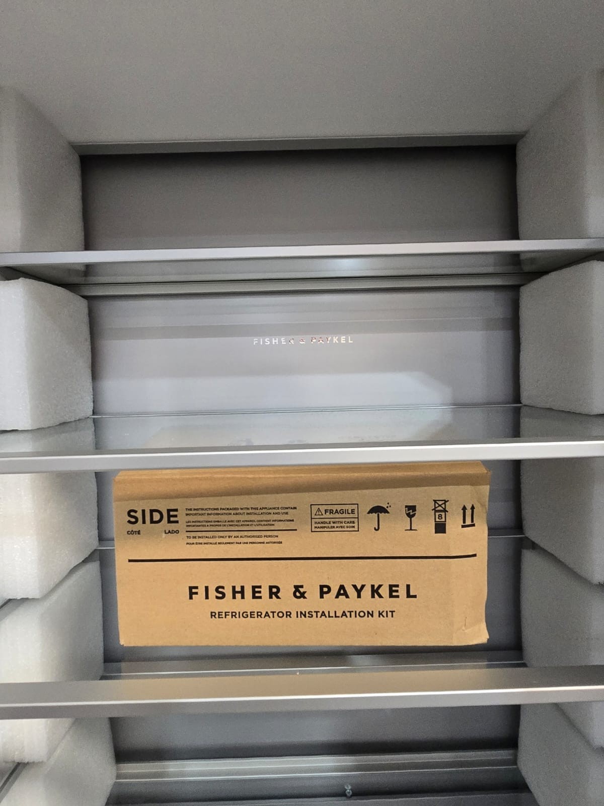 Fisher & Paykel Series 9 RS3084FRJ1 30" Panel Ready Freezer Column Right Hinge