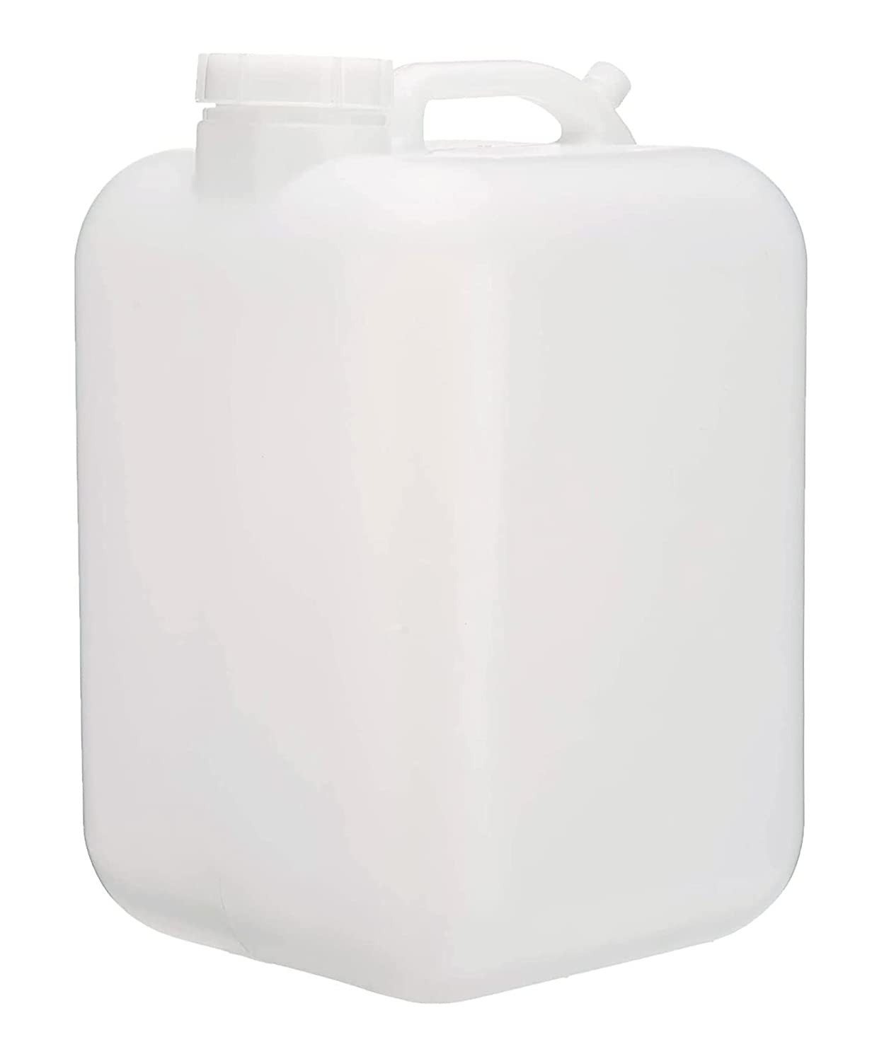 Emergency 5 Gallon Water Storage White Container Carrier Jug Camping Tornado NEW