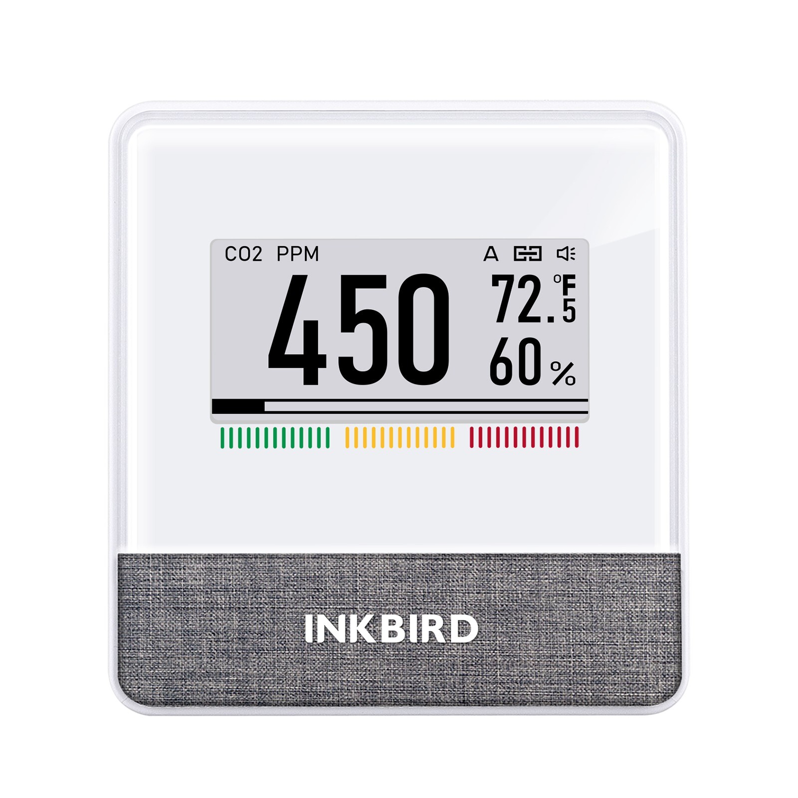 Wireless Indoor Air Quality Monitor INKBIRD IAM-T1 Electronic Ink Display NDIR