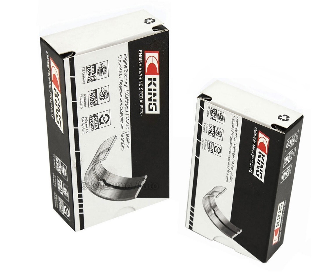 King Main Rod Bearings Fit 86-00 Honda Acura 1.6 D16A6 D16Y5 D16Y7 D16Y8 D16Z6