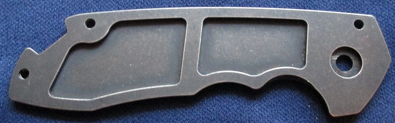 EDC NEW M3 TACTICAL TITANIUM T1 KNIFE HANDLE LOCK WITH KNIFE CASE S/N 68 FLAG