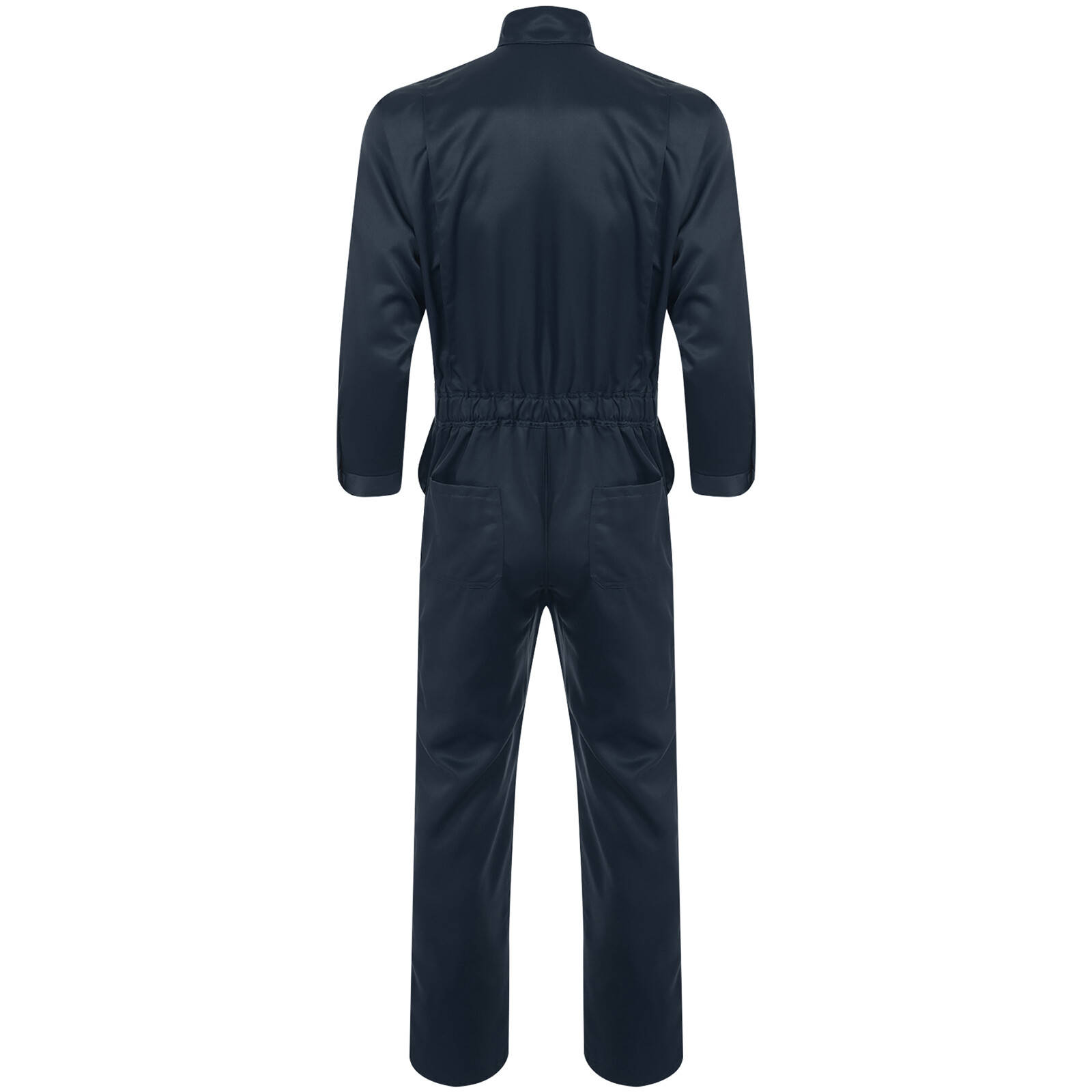Men's Cotton Work Coveralls Long Sleeve Dustproof Multiple Pockets Jumpsuits