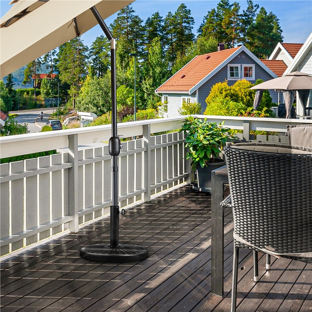 22/26.5/30lbs Umbrella Base, Outdoor Patio Heavy Duty Market Umbrella Stand Base