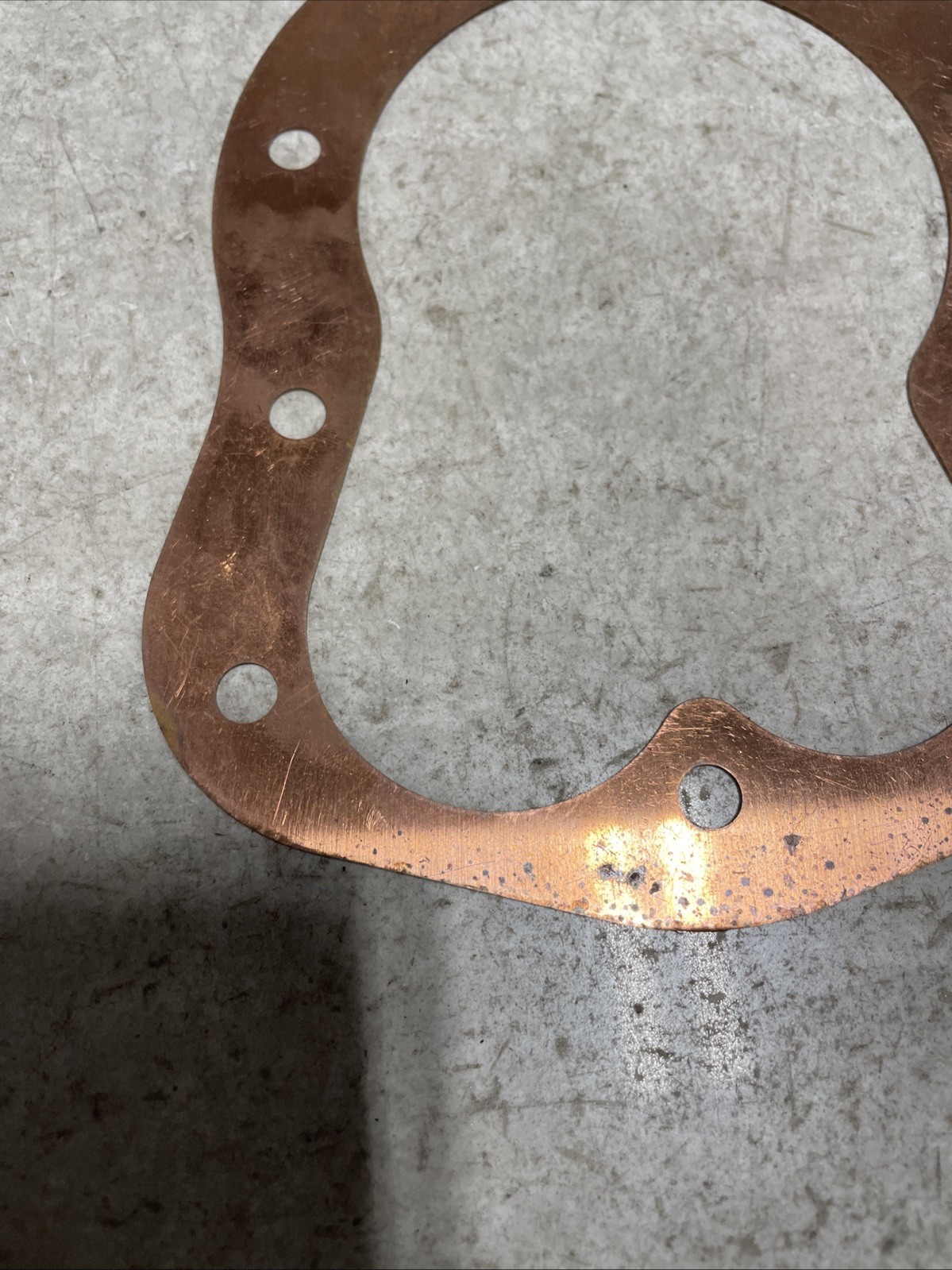JR RACE CAR TNP-5202, TITAN 3.5” COPPER HEAD GASKET .032 THICKNESS, JR DRAGSTER