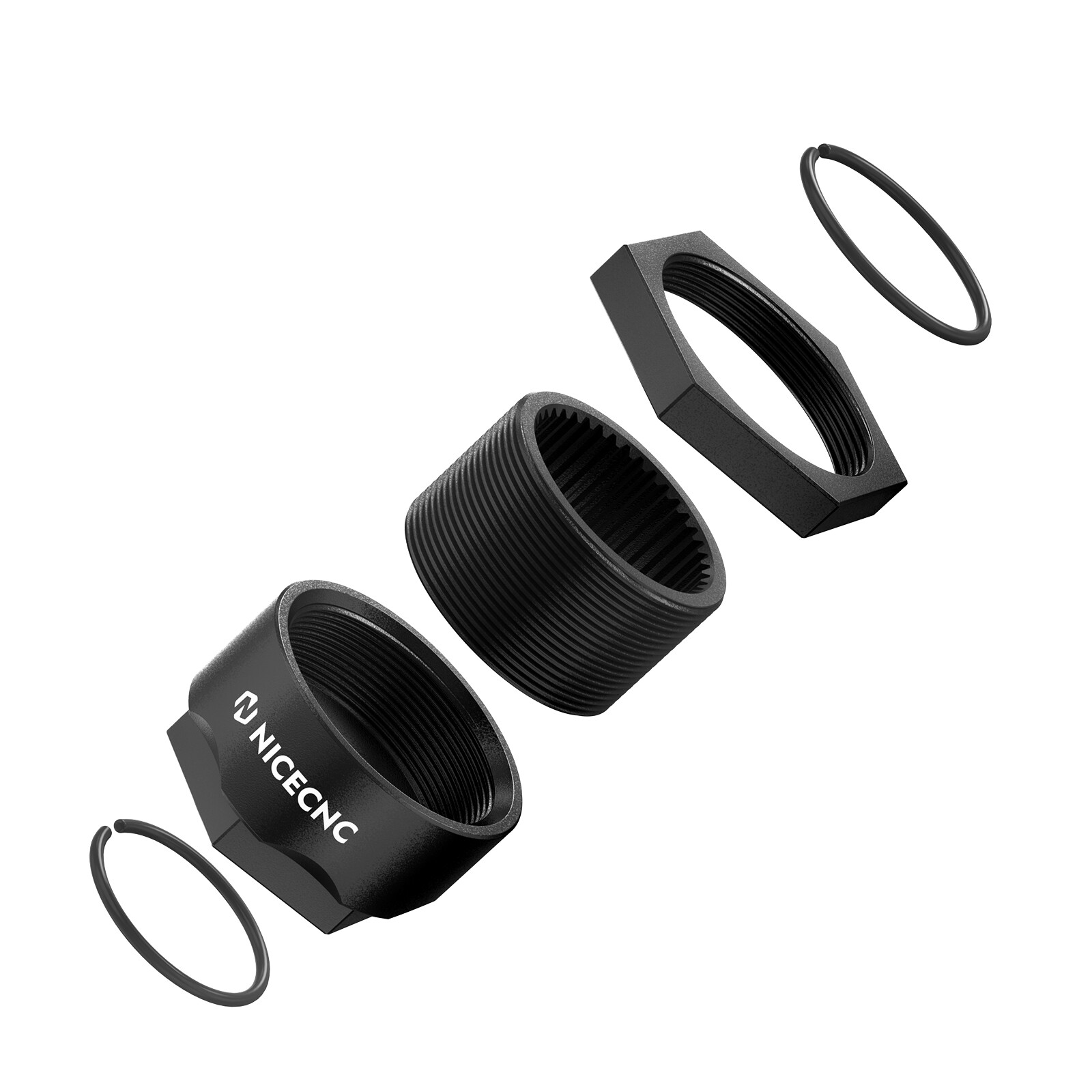 For Honda Sportrax TRX400EX TRX300EX Rear Axle Lock Nut Assembly 1999 2000-2008