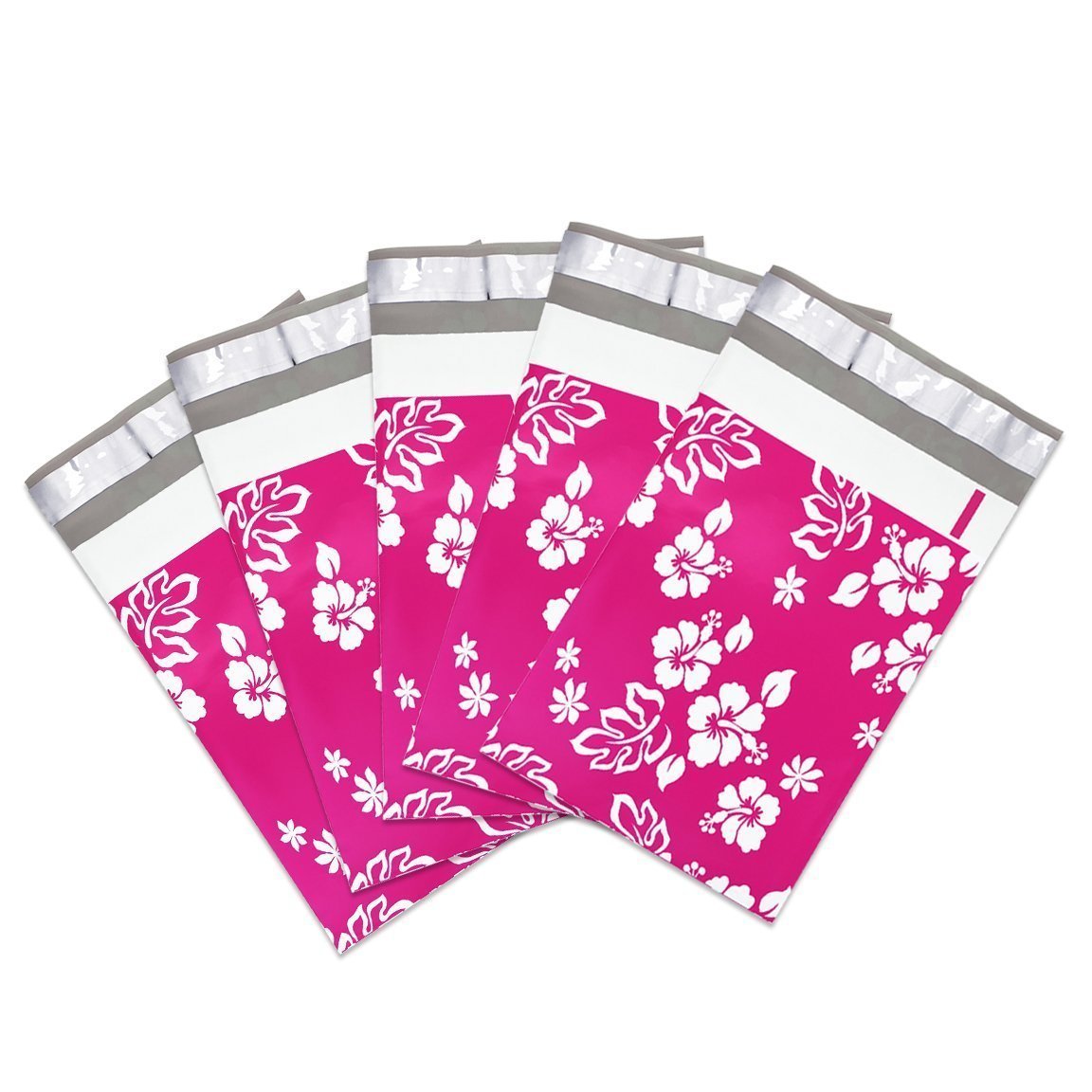 100 Designer Poly Mailers Plastic Envelopes Shipping Bags Custom #SmileMail®