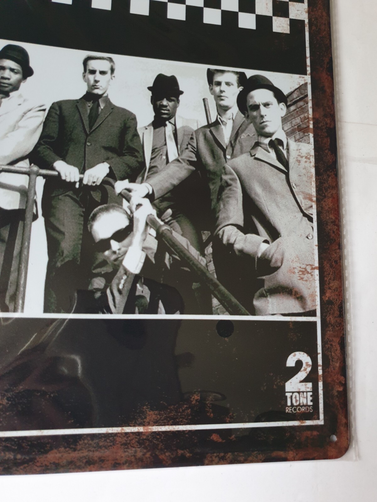 The Specials Black & White Metal Sign Plaque Ska/Mods poster Retro FREE P&P