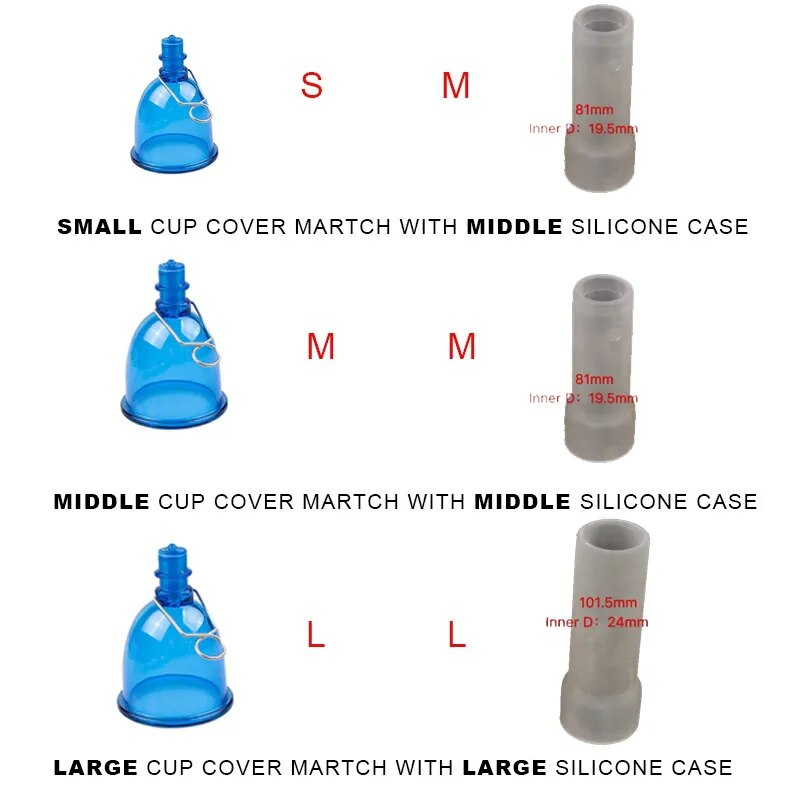 Super Penis Enlargement Extender Vacuum Stretcher Pump Hanger Bigger Enhancement