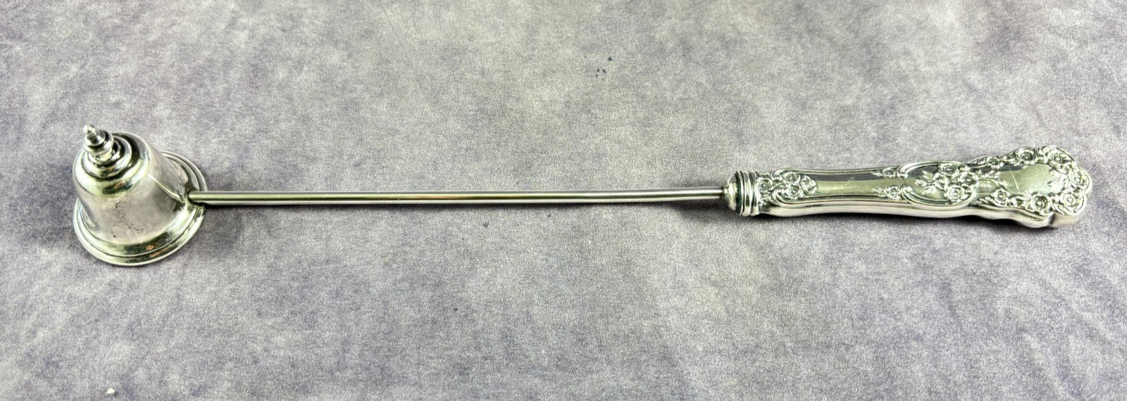 Vintage Sterling Silver Gorham Buttercup Candle Snuffer - All Sterling - No Mono