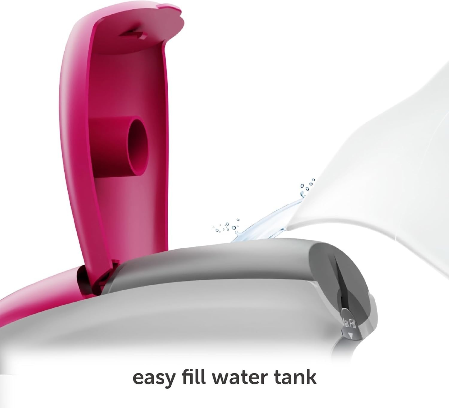 Oliso M3Pro Project Steam Iron w/ Soulmate - Raspberry - Very Good - 10004003