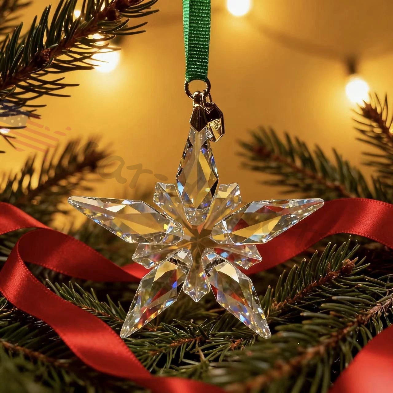 Swarovski Crystal 2025 ANNUAL EDITION LARGE CHRISTMAS ORNAMENT 5691172