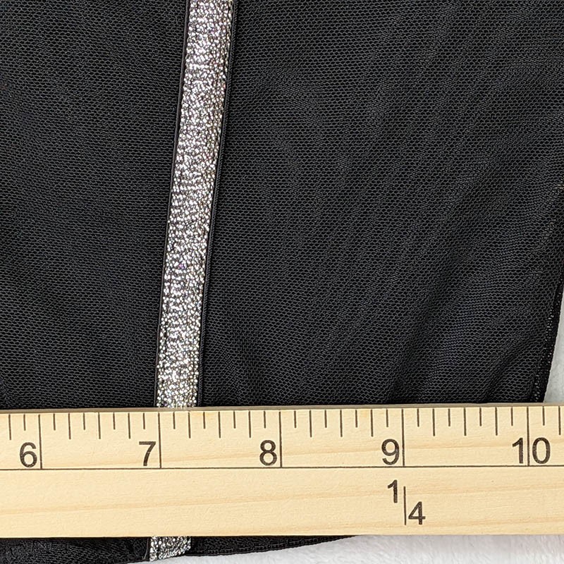 Spirit Bustier Corset Lace Womens M Black Whimsigoth Cosplay Y2K Fairy Grunge