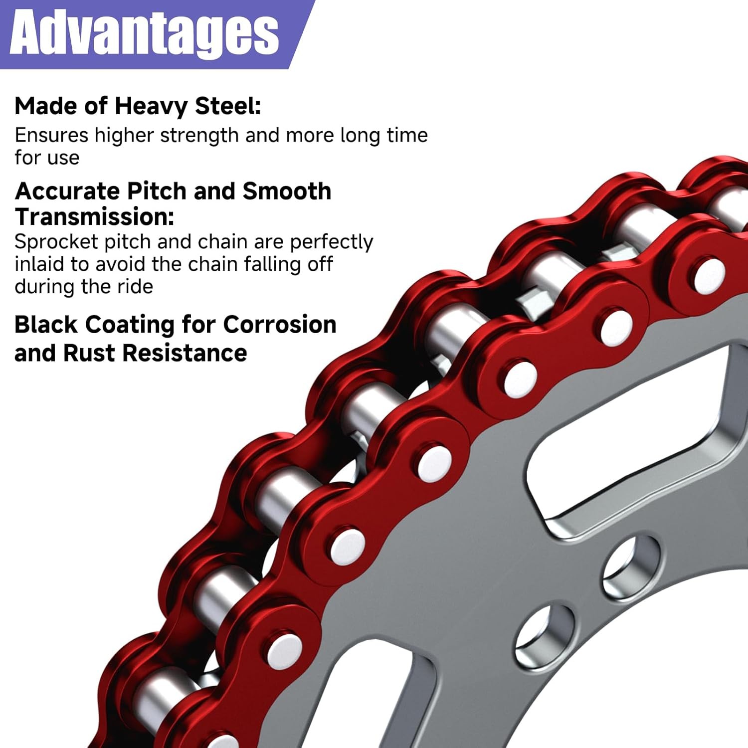 60 Tooth Sprocket 420 Chain Kit For CT200U BT200X Predator 212cc 196cc MB200