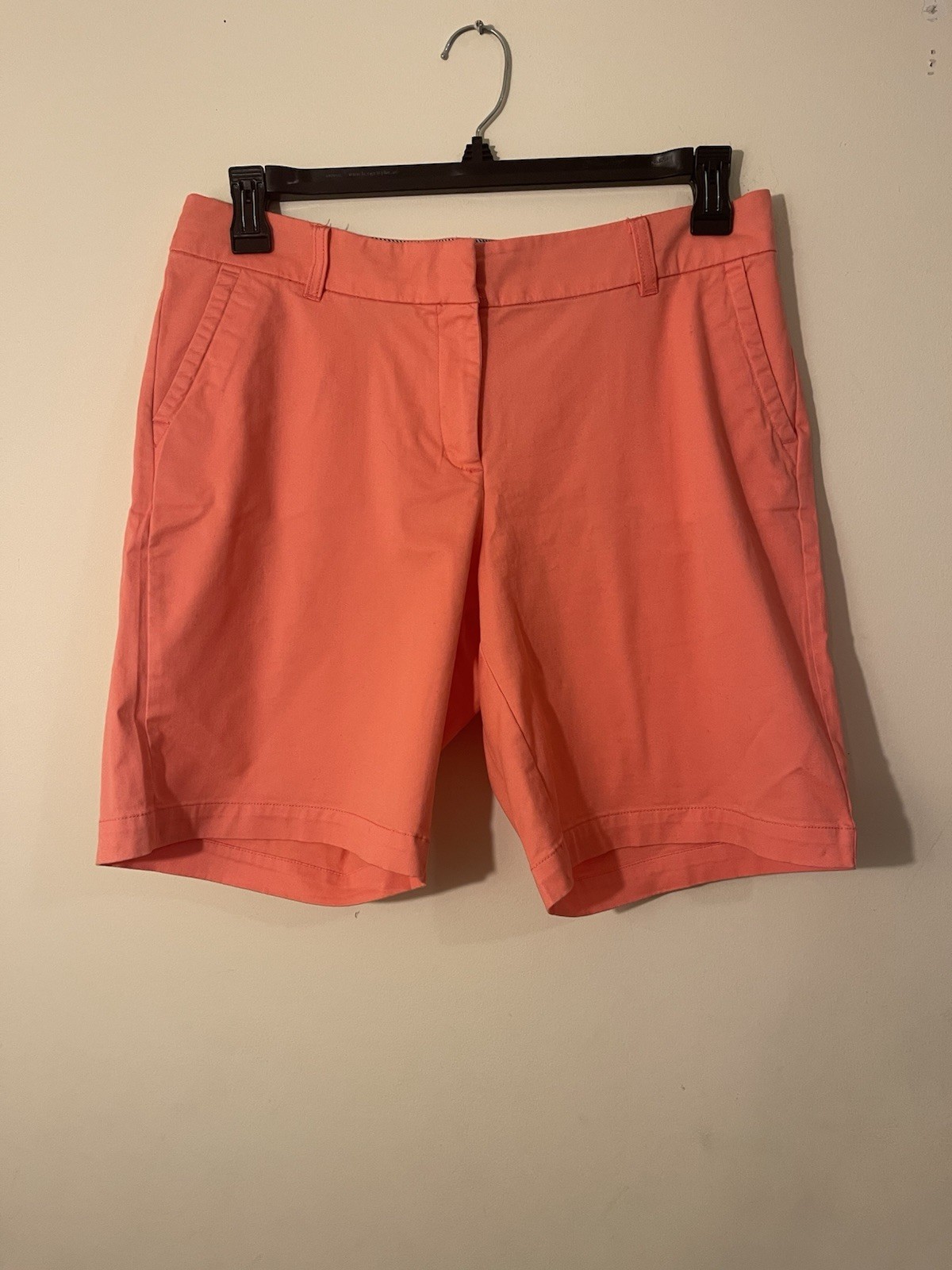 Crown & Ivy Sz 10 CORAL Shorts Women's EXCELLENT Fast Shipping M