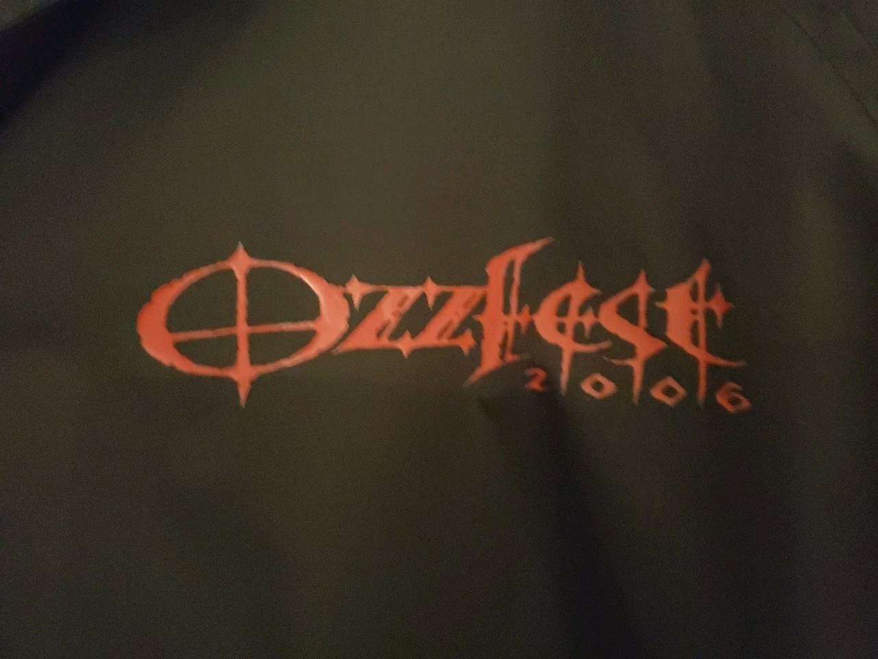 OZZFEST 2006 STAFF ONLY LARGE RAIN/WINDBREAKER(PLAYSTATION SPONSOR RARE Vintage