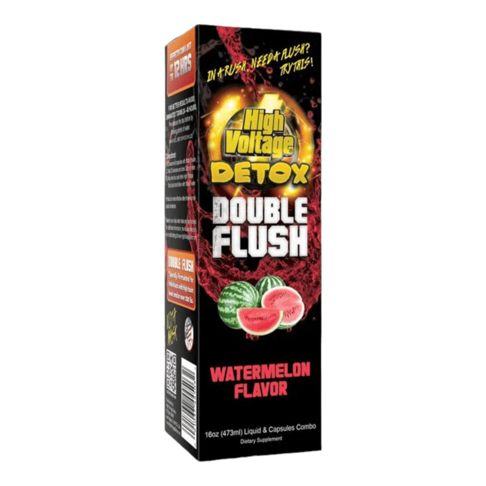 High Voltage | Detox Double Flush 16oz + Capsules