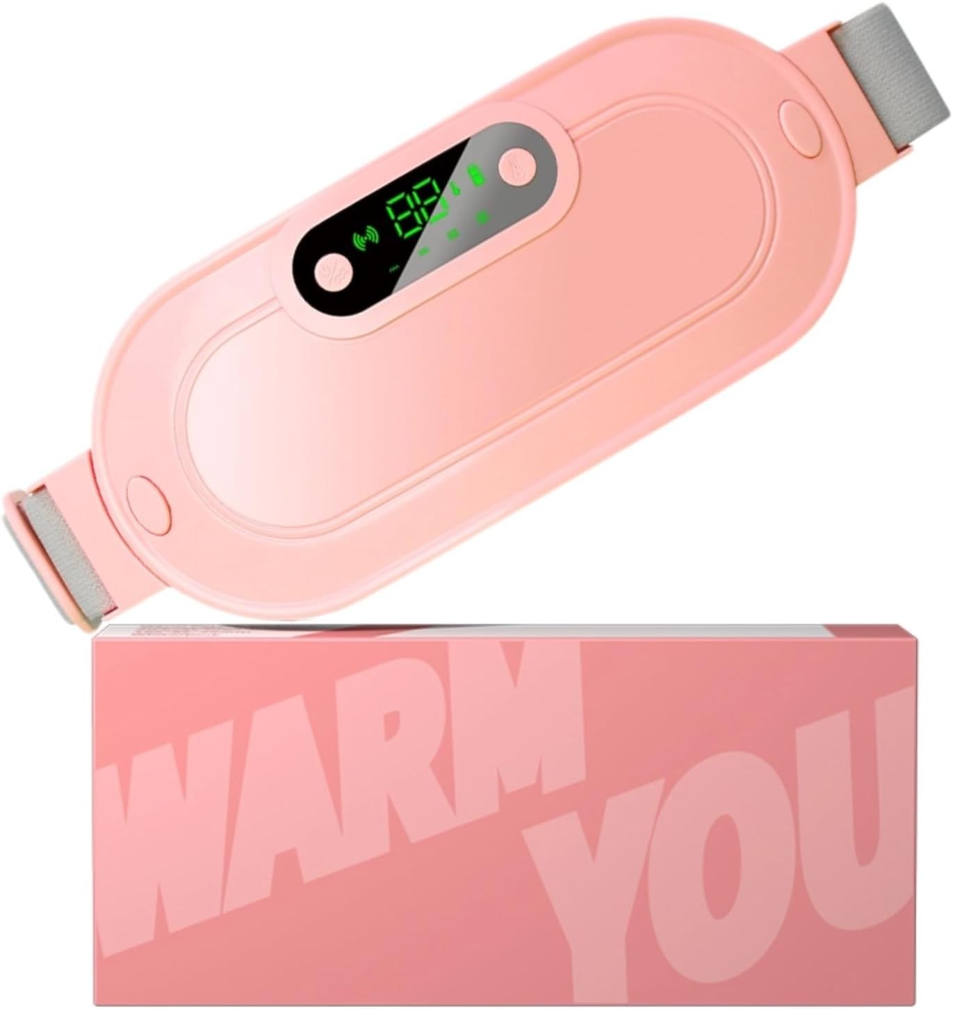 Heating Pad for Period Cramps,Portable Cordless Fast Heated Pad,Belly Wrap Belt