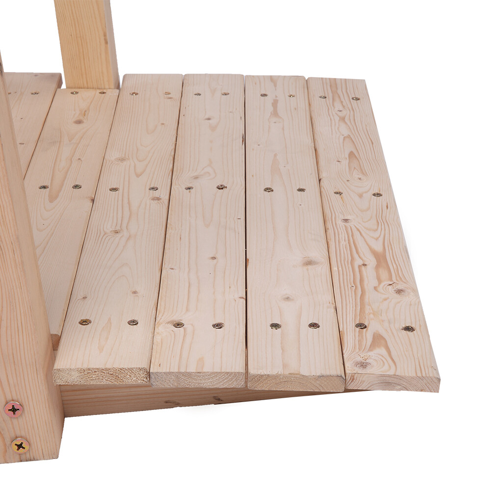 Arch Bridge Small Wooden Bridge Courtyard Anticorrosive Wood Landscape Bridge