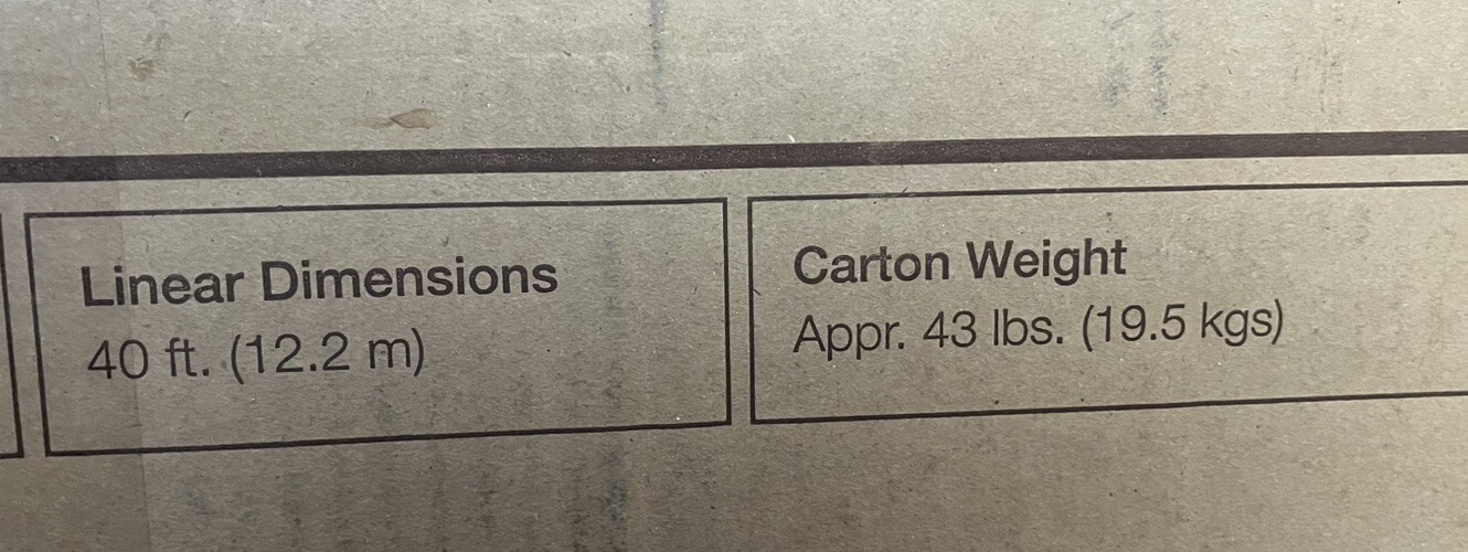 DeepRoot UB 24-2 Tree Root Barrier Black 20 Panels 24”x24”