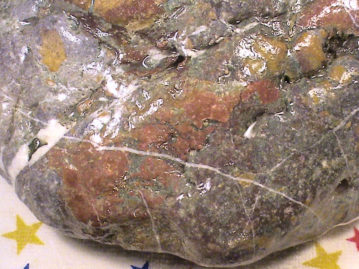 Dendritic Chalcedony Ocean Jasper Agate, Rough Lapidary Rock, 6 LBS, 15 OZ, R261