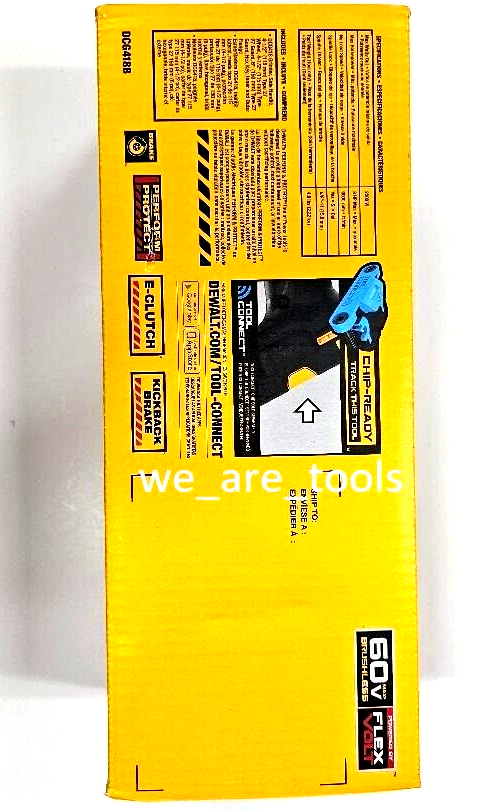 Dewalt DCG418B Flexvolt 60V Grinder 4 1/2 - 6" Cordless Brushless 60 volt DCG418