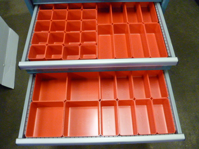 140 Plastic Boxes fit Metro Flexline, Bluebell, and Harloff Medical Crash Carts