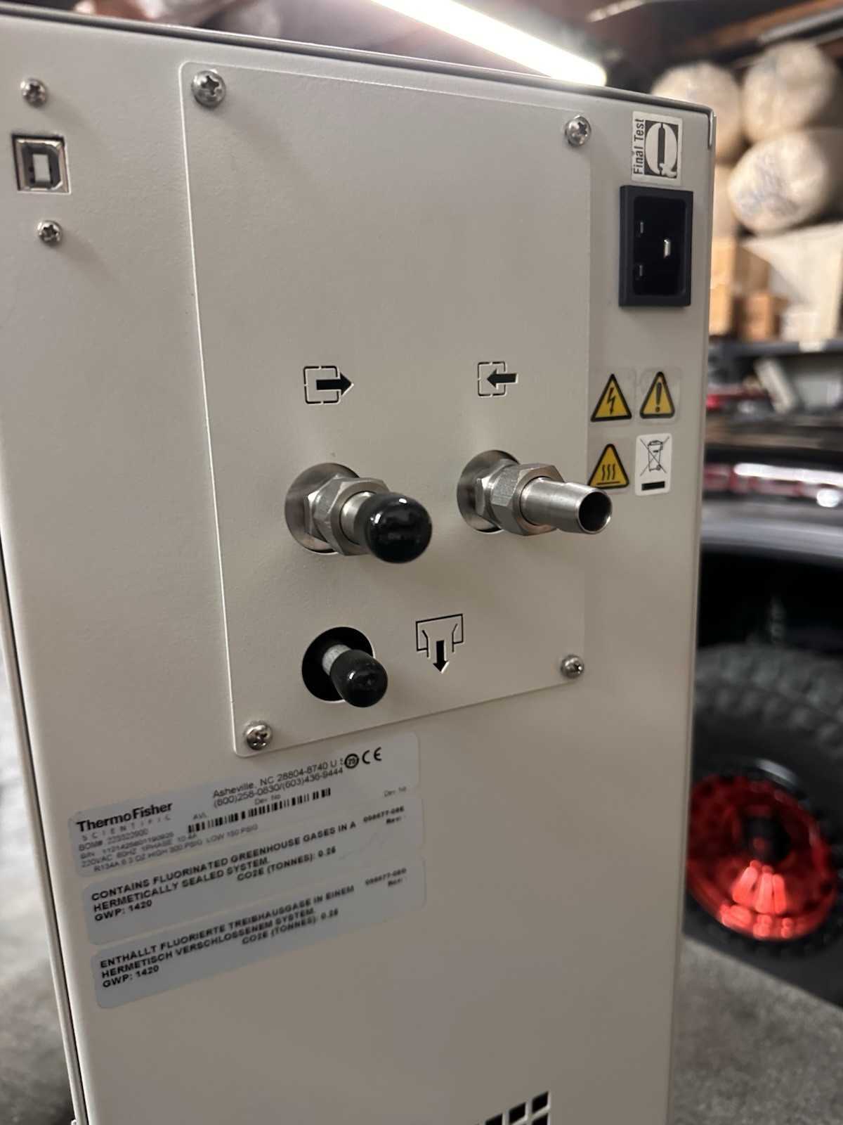 Thermo Fisher Accel 500 LC Recirculating Chiller ONLY 1 Hour Runtime